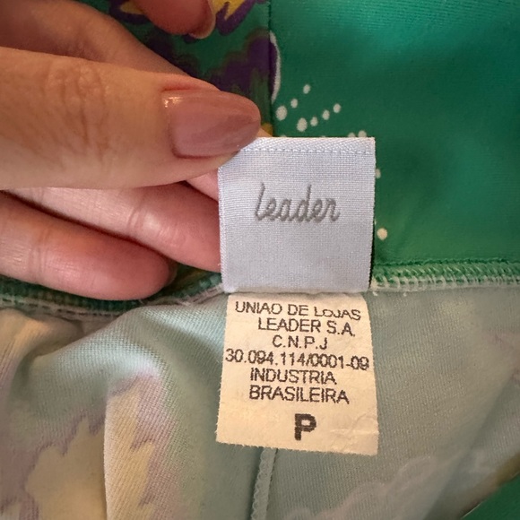 Brazilian cropped Leggings Size Small colorful - Picture 6 of 12